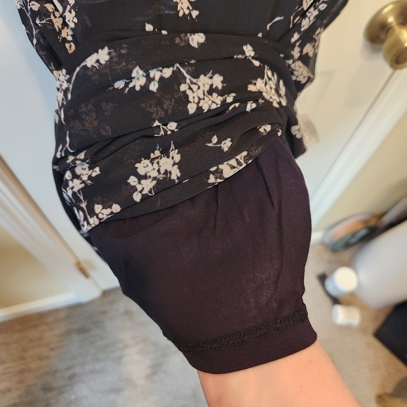 41 Hawthorn Sleeveless Stretch Dress Size 2X Black/white - Picture 5 of 12